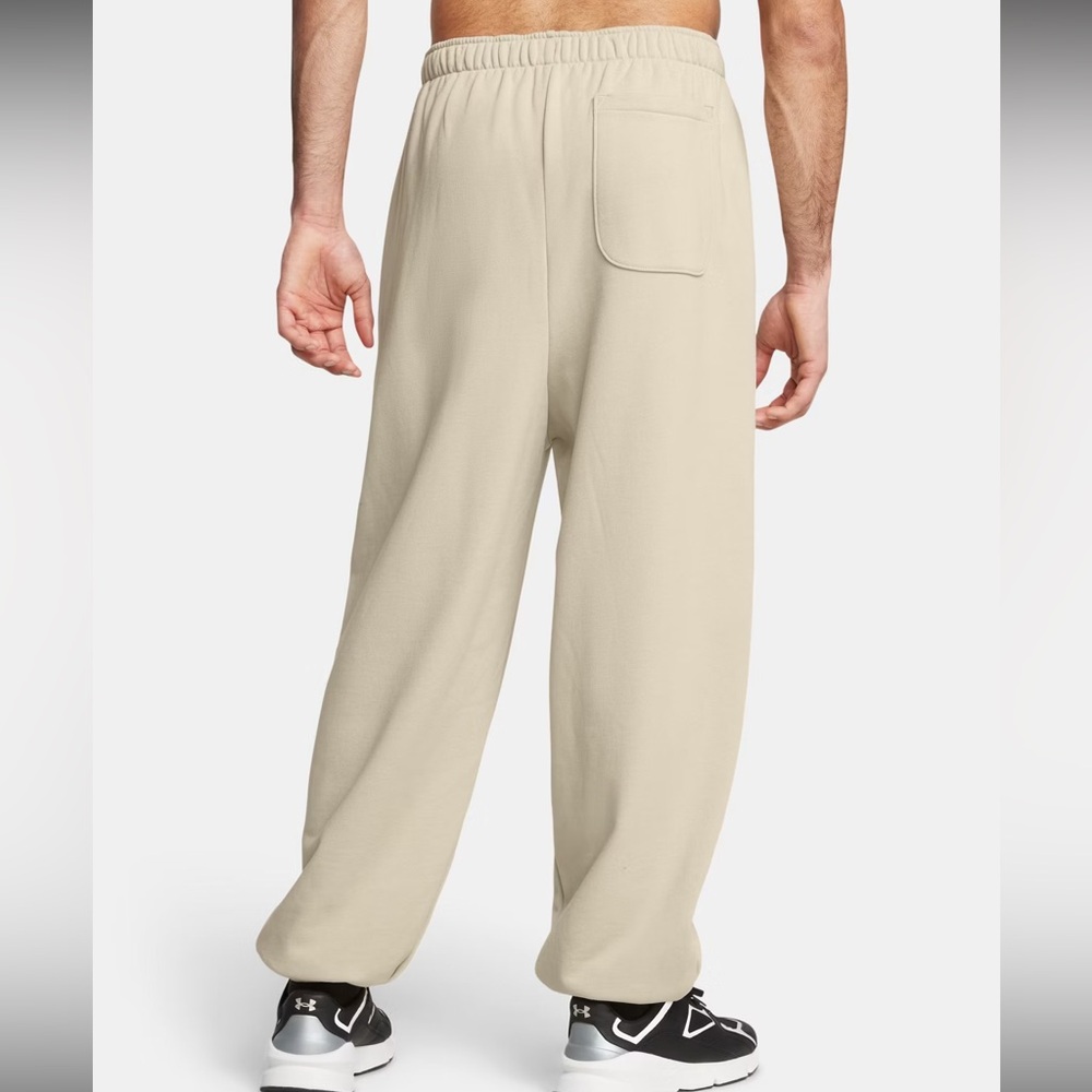 Men’s UA Rival Heavyweight Terry Oversized Pants - Picture 2 of 5